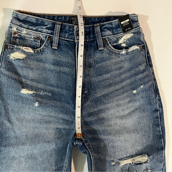 NWT Abercrombie & Fitch Annie High-Rise Girlfriend - Picture 5 of 10